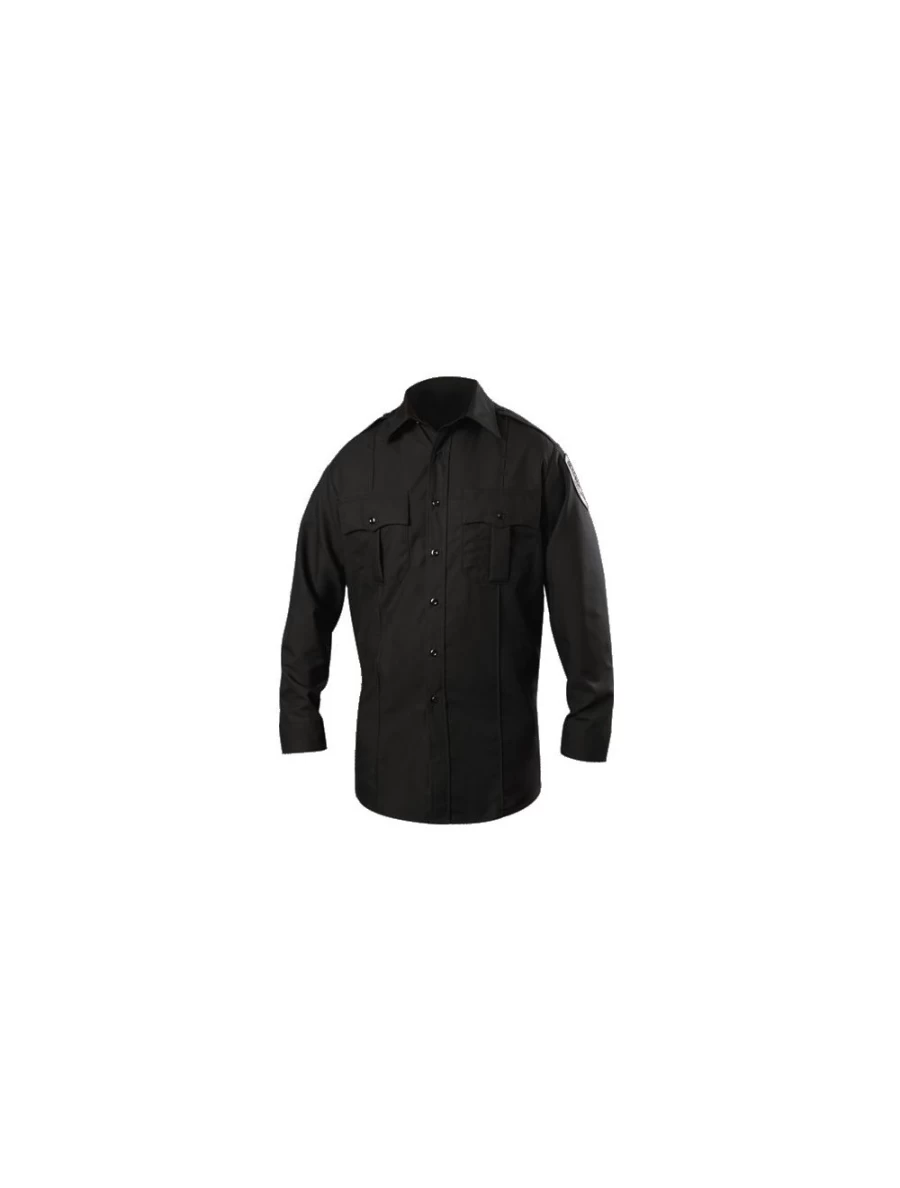 ODG Women's Long Sleeve Zip-Front Polyester Shirt - Blauer 8600-Z Style
