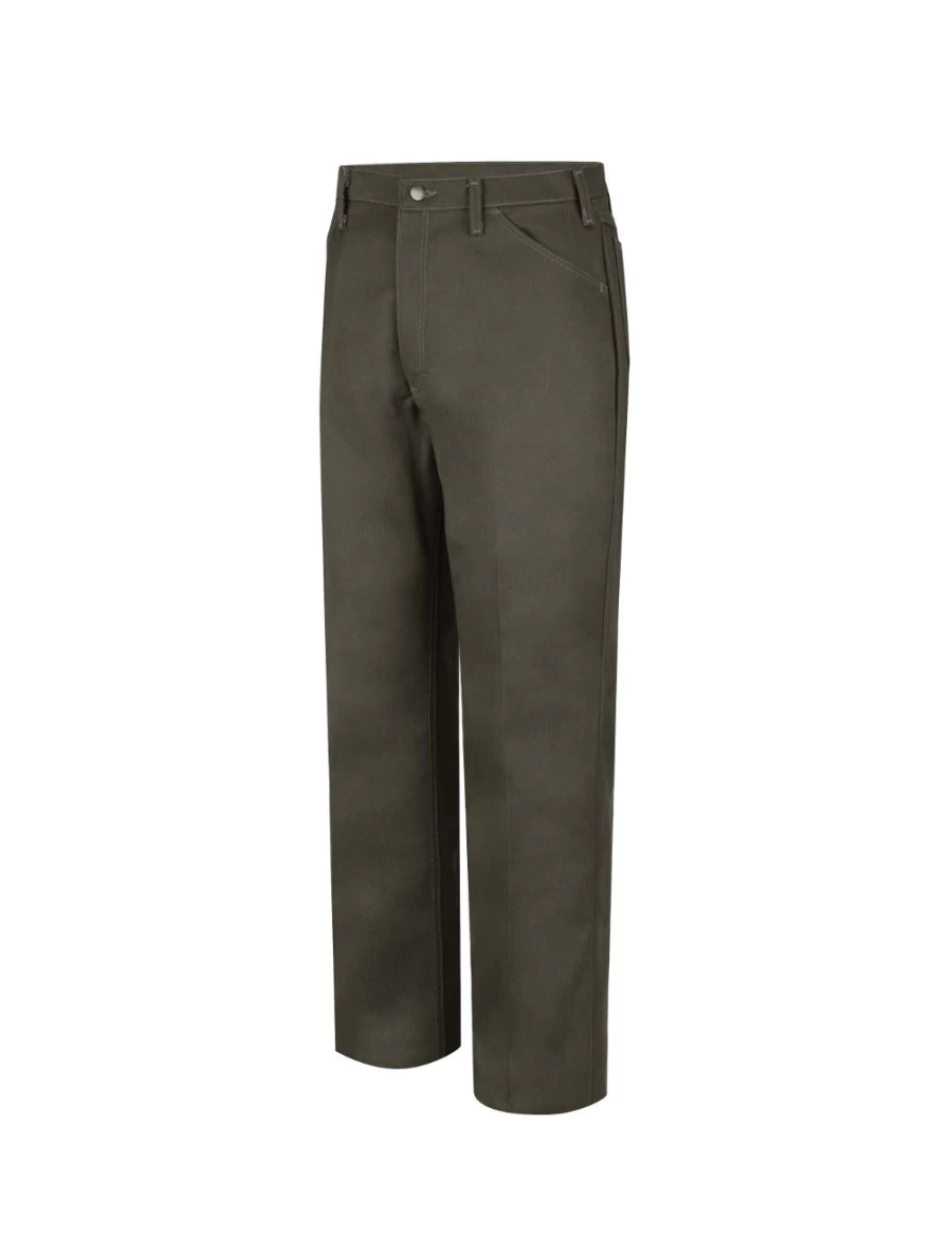 ODG Men's Poly-Cotton Blend Durable Work Pants for Professional Use