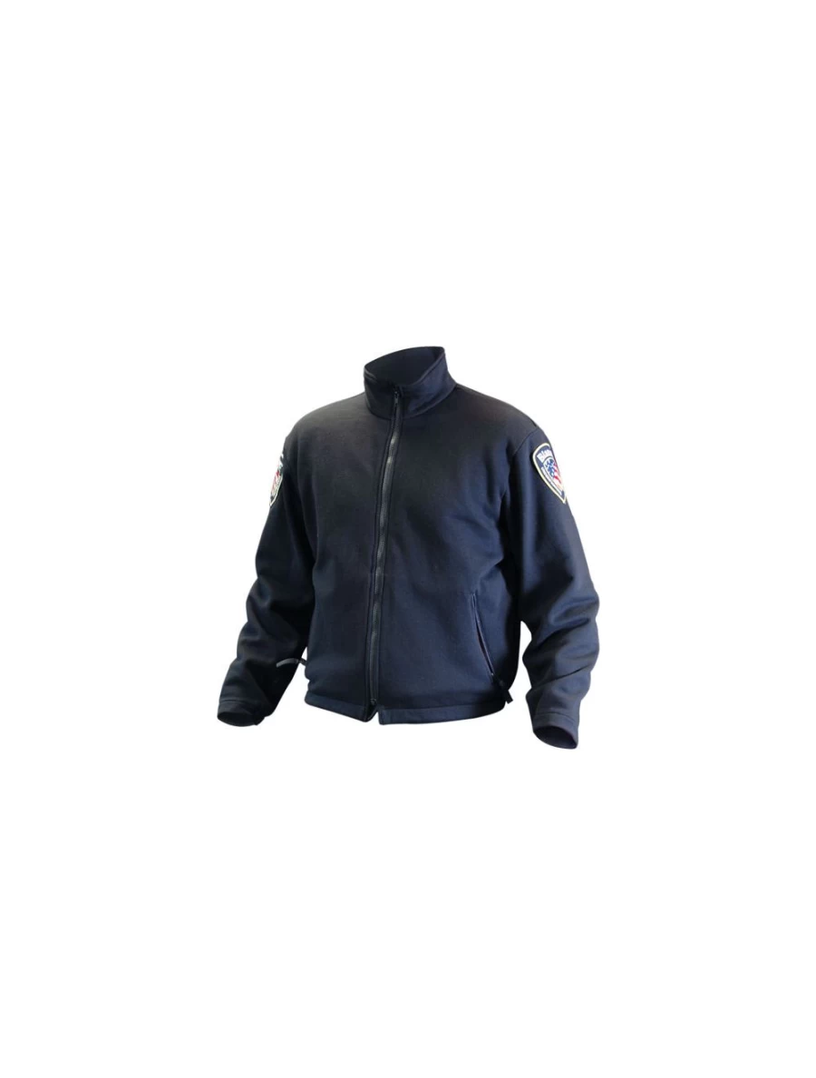 ODG Men's 4640X Zip Front Work Shirt - Durable Blauer Style Job Shirt for Professionals