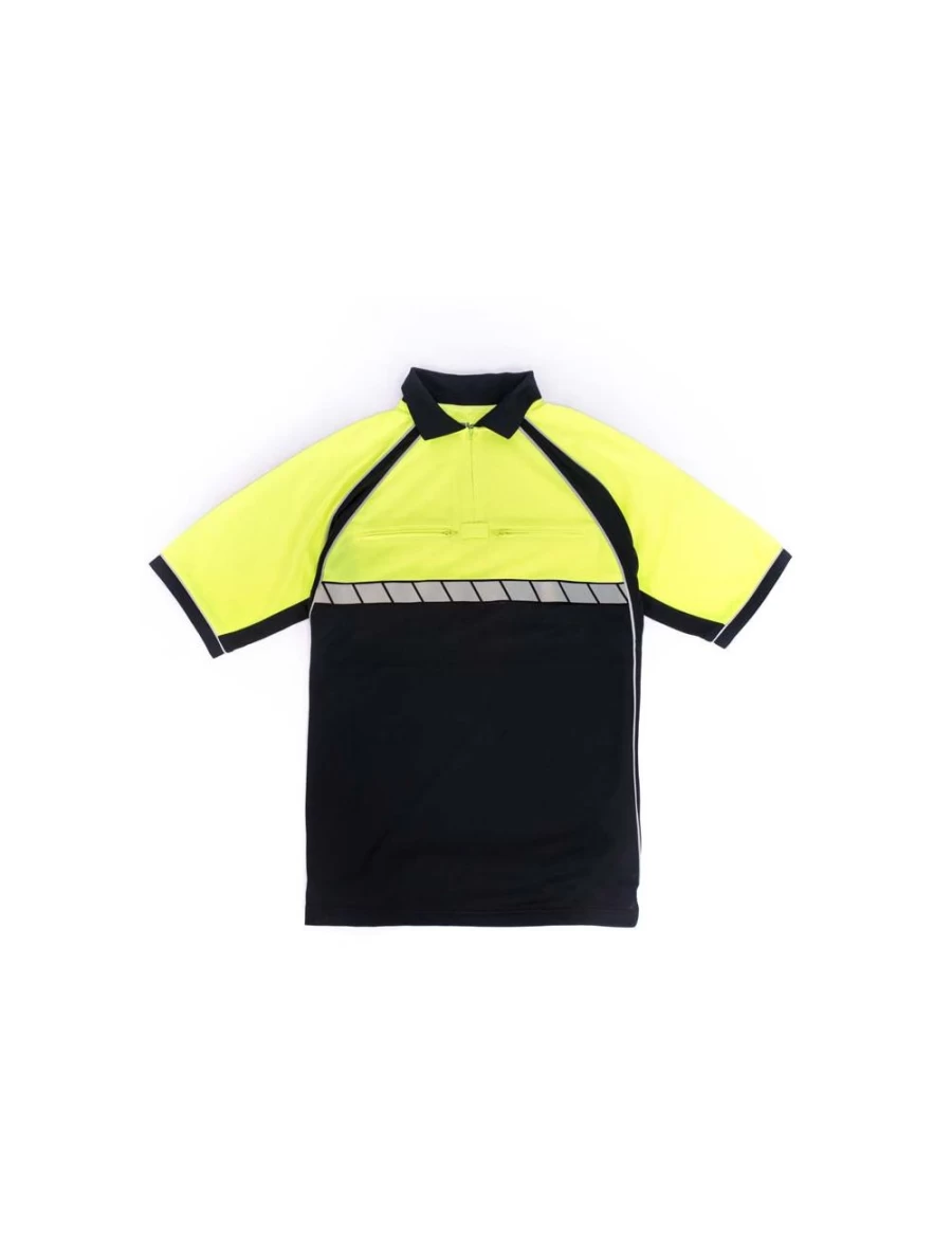 ODG Men's Colorblock Performance Polo Shirt - Moisture-Wicking Athletic Golf Tee